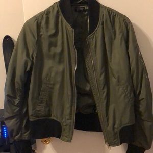 Top shop bomber jacket! Worn twice!!
